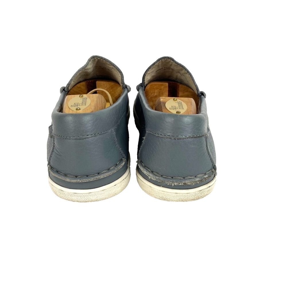 Cole Haan Grand OS Leather Penny Loafers Men's 10.5 M Gray Mocs Slip On Shoes - Picture 6 of 8